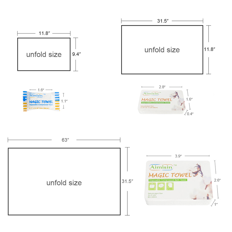 disposable compressed cotton towel