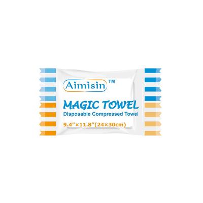 Eco-friendly factory disposable compressed towel